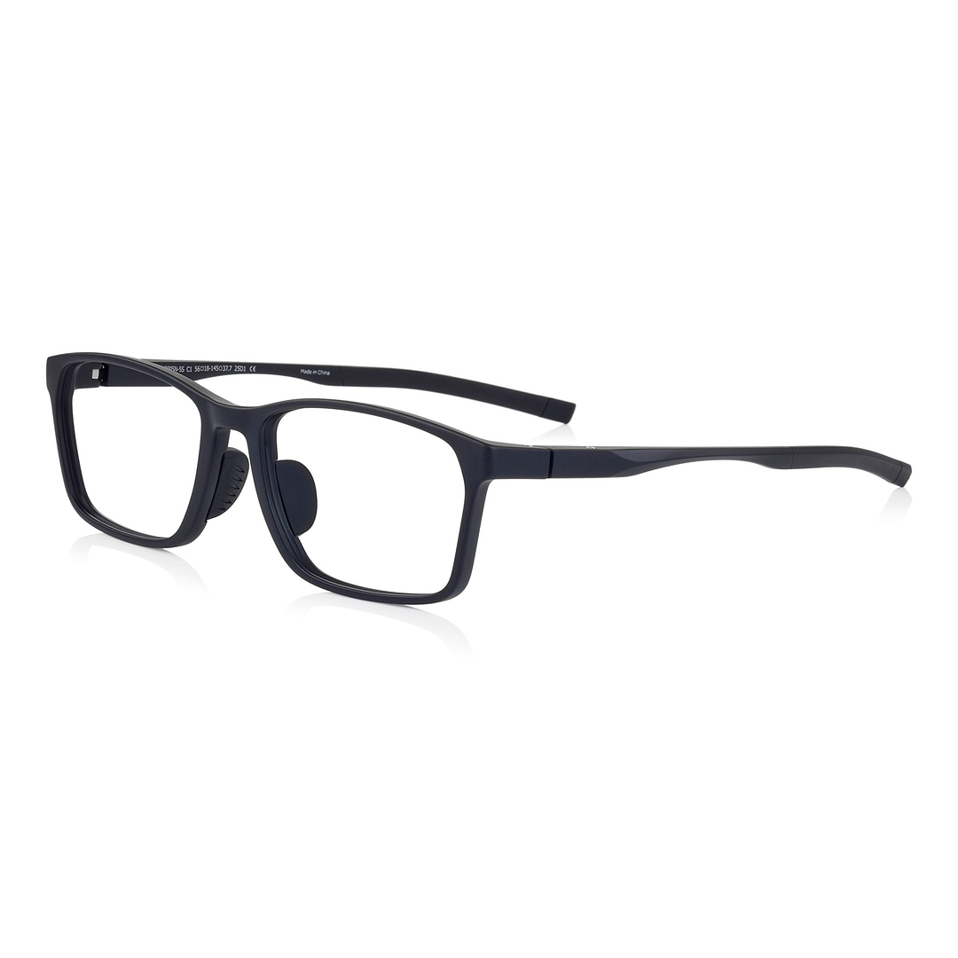 OWNDAYS | MOVE Matte Black Full Rim Rectangle left side